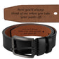 Ceinture personnalisée