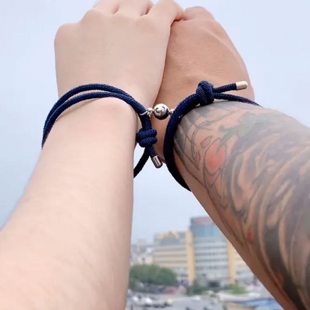 Pulseras magnéticas para parejas - Amor eterno